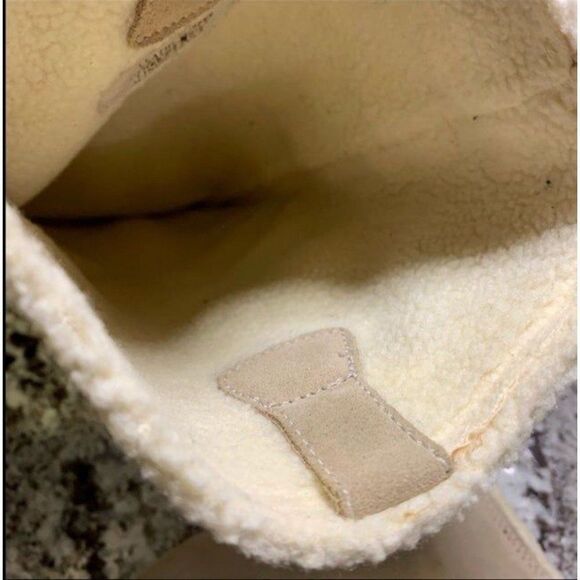 Banana Republic Suede Boots Size 7 - Picture 9 of 11